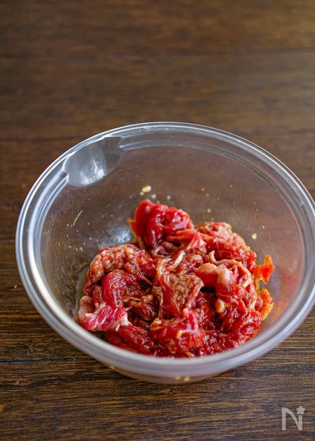 基本の本格ビビンバ作り方1