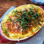火を使わない！チーズ山芋鉄板
