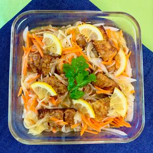 ゆゆの作ってみた!投稿(【鯖のエスカベッシュ】カレー&レモンが香る洋風南蛮漬け♪)