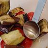 【トースターで5分】とろ旨！ミニトマトと焼き茄子の生姜和えの工程2