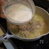 15分で完成!とろあま新玉ねぎと鶏もも肉のバタークリーム煮。の工程4