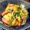 まもの作ってみた!投稿(【シンプルに旨い♡】ほうれん草とウインナーの和風パスタ)