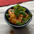 カレー風味♪ピーマンと油揚げの甘辛炒め