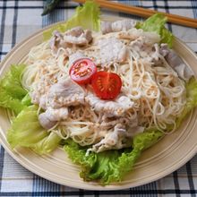 10分で完成!暑い日のお昼に食べたい、冷しゃぶそうめん