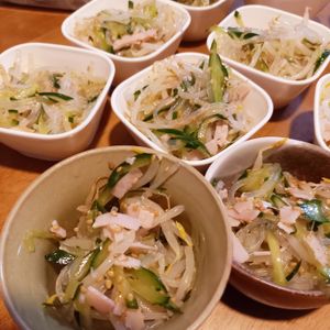 852468の作ってみた!投稿(【もやしとハムときゅうりの中華サラダ】)