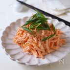 レンジで簡単！人参の明太マヨネーズ【作り置き・お弁当・時短】