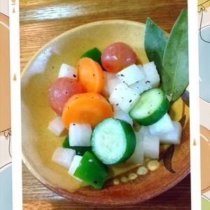 チョロリスの作ってみた!投稿(【余り野菜の簡単ピクルス】家にある調味料だけで作れる！)
