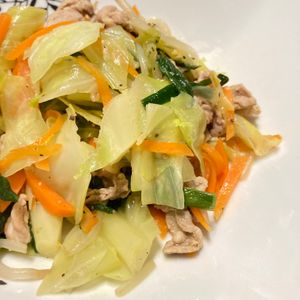 すみれの作ってみた!投稿(【うま塩野菜炒め】ご飯が進む！パパッと簡単野菜炒め♪)