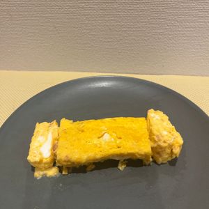 金の作ってみた!投稿(【卵焼き】梅チーズ香る♪卵１個でふんわり厚焼き玉子)