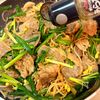 シャキシャキ!牛肉と豆もやしとニラの香味ポン酢醤油炒めの工程4