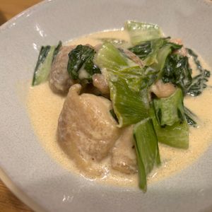 ゆゆゆんの作ってみた!投稿(【らくレピ】鶏肉と青梗菜のコク旨クリーム煮)