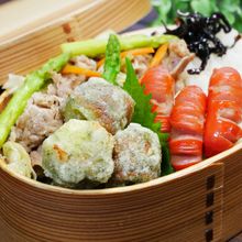 米粉でサクッと♪ひとくちチーズちくわの磯辺揚げ