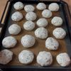 ザクっふわもち♡黒ごまチーズのお豆腐米粉パン・グルテンフリーの工程3