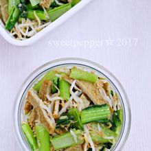 練り物と小松菜の炒め物～☆