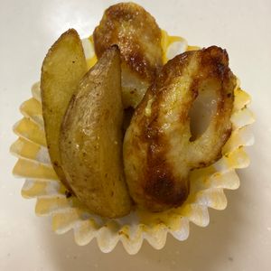(・∀・)コロンの作ってみた!投稿(和えて焼くだけ！『ちくわのカレーマヨ焼き』)