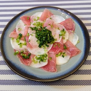 𝔂𝓾𝓶𝓲🍓の作ってみた!投稿(【かぶと生ハムのカルパッチョ】パーティーの箸休めにも♪)