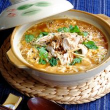 生姜ぽかぽか☆トロ玉親子の鍋ラーメン！