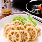 しゃきトロ☆だしあん絡む蓮根のはさみ揚げ！