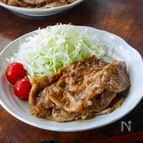 ご飯がすすむ！豚の味噌生姜焼き