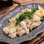 夏のプチ薬膳釜飯「ハモと梅レモンの夏釜飯（炊き込みご飯）」