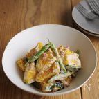 レンジで！かぼちゃの粒マスタードサラダ