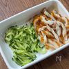 しっとりなめらか【たらことちくわのサラスパ】の下準備