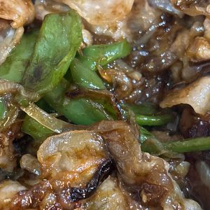 mocoの作ってみた!投稿(【豚バラ海苔ピーマン】味付けひとつでご飯が進む！速攻おかず！)