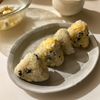 sakiの作ってみた!投稿(【炒り卵と韓国のりの混ぜごはん】レンジで簡単！混ぜるだけ◎)