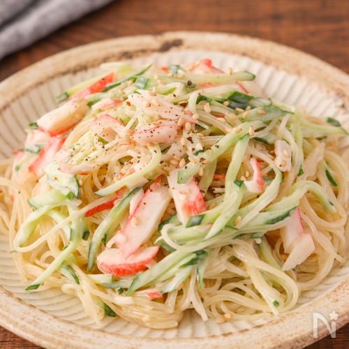 レンジで！中華風春雨マヨサラダ