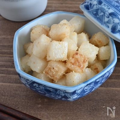 材料4つだけ！パパっと作れる！炒め大根のごま塩ナムル