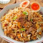 【ほぐれる煮豚の肉炒飯】食欲満たすガツンと飯