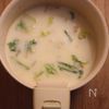 【業スー】冷凍むきえびでパパッと♪えびと白菜のミルクスープの工程4