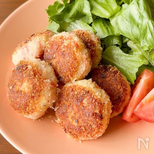 バッター液不要✨簡単なんちゃって海老カツ🦐