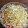 レンジで簡単！たっぷりもやしときゃべつと豚バラの中華風和えの工程2