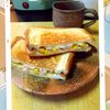 チョロリスの作ってみた!投稿(コーンチーズのとろ~りホットサンド)
