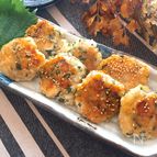 はんぺんと蓮根のチーズ焼き