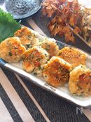 はんぺんと蓮根のチーズ焼き