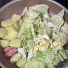 【キャベツとじゃがいものカレーマヨ炒め】子供喜ぶ10分レシピの工程3