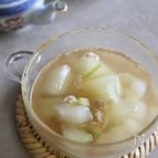 むくみ解消にも◎夏の体に染みる【冬瓜とセロリのスープ】
