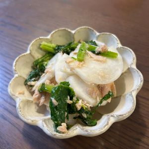 ユイピルの作ってみた!投稿(かぶとツナのうま塩レモンマリネ)