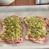 バジルソースで♪豚肉のチーズパン粉焼きの工程5