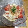 ハシガミダイコウの作ってみた!投稿(和えるだけ！【トマトと長芋のだし醤油和え】)