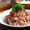 『豚こま肉のさっぱり梅肉炒め』梅×豚肉×ポン酢が反則レベルの工程6