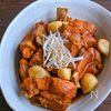 煮るだけ簡単！！スペアリブとホクっとにんにくのさっぱり煮　の工程4