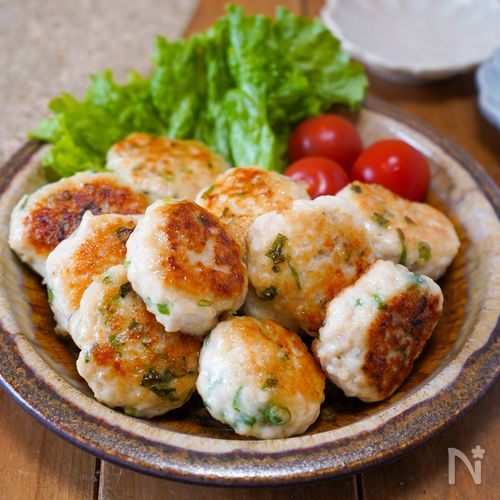 【お弁当にも♪鶏ねぎつくね】揉み込んで焼くだけ♡︎