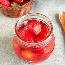 ごろっと果実を楽しむ♪【いちごのはちみつ漬け】🍯🍓