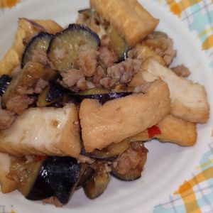 796308の作ってみた!投稿(なすと厚揚げの肉味噌炒め【#作り置き #お弁当 #カサ増し】)