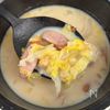『白菜とウインナーの豆乳スープ』手軽に作れる、優しい味の工程3