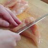 とろ〜りチーズ♡むね肉の韓国風甘辛チキンの工程1