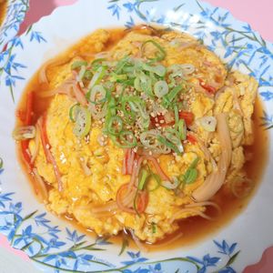 milkの作ってみた!投稿(トロトロ餡が絶品♪かさまし豆腐の天津飯)